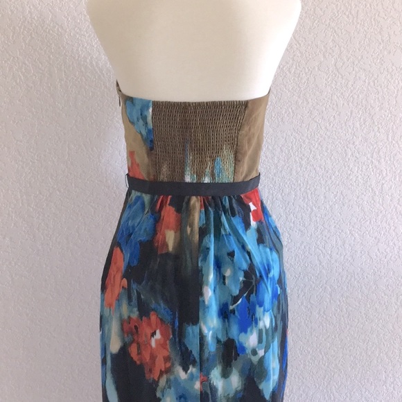NWT Anthropologie watercolor print dress - Picture 4 of 4